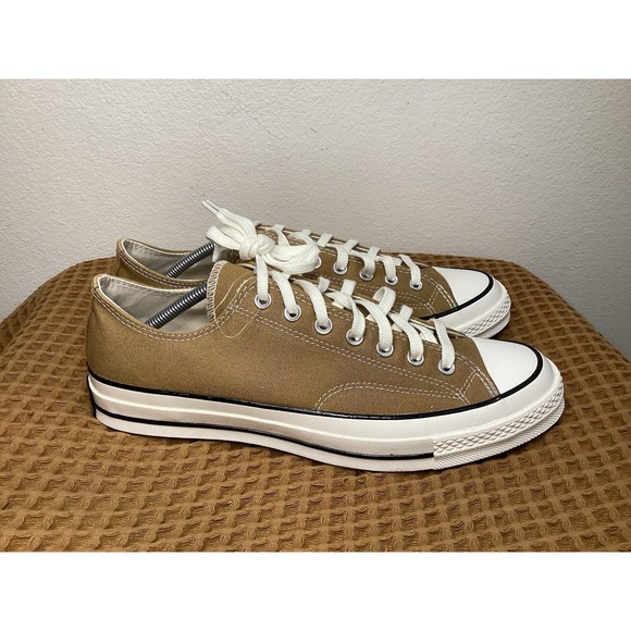 Converse Chuck 70 Ox Low Toadstool Tan Brown Mens Sz 11 Shoes Sneakers A09146F - Picture 1 of 9